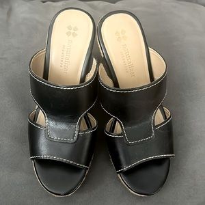 Naturalizer N5CONTOUR women’s platform block heel sandals